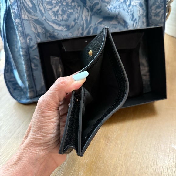 Versace Black and Gold Snakeskin Wallet - Picture 4 of 5